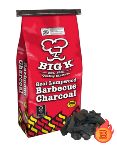 Big K Real Lumpwood BBQ Charcoal 5kg